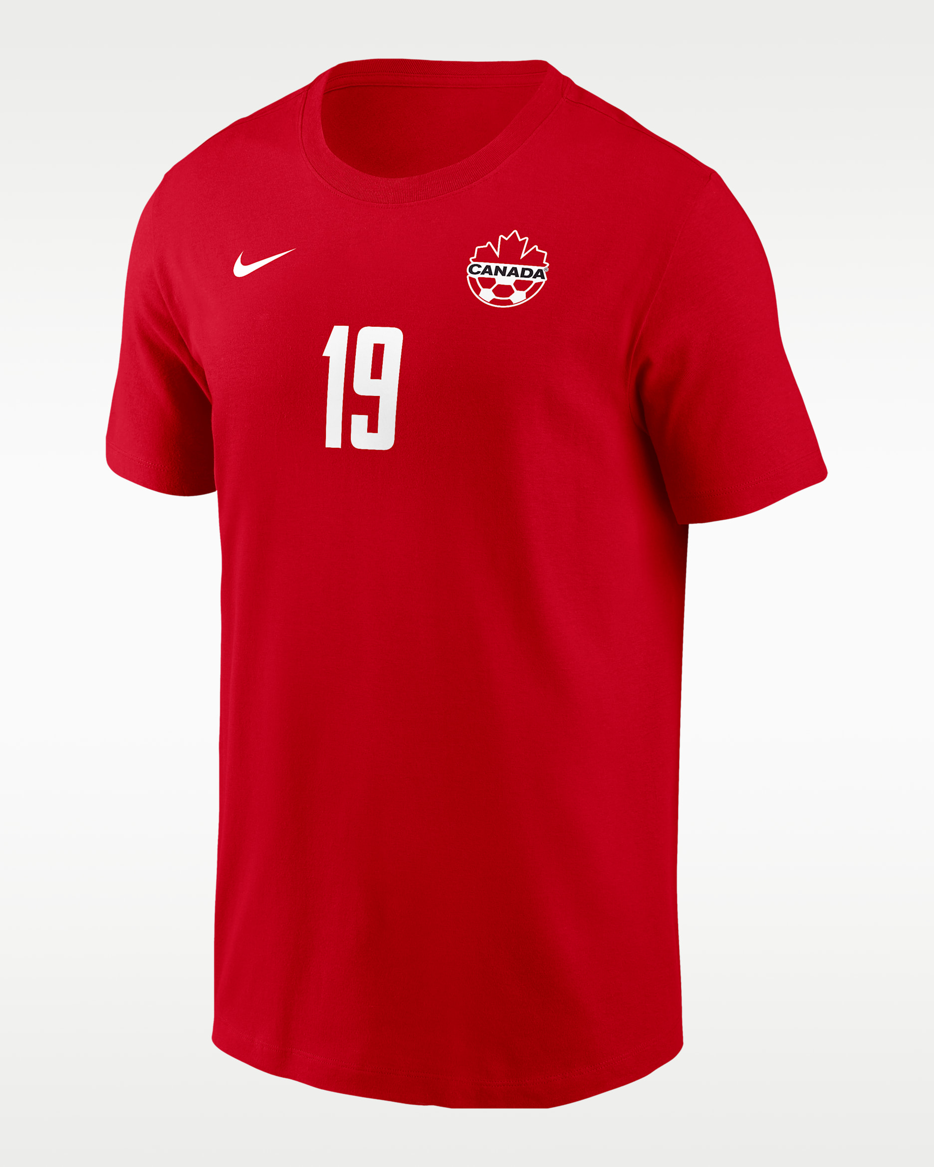 ナイキサッカーTシャツ、広州恒大プロサッカーチームの選手支給品 Alphonso Davies Team Canada Men's Nike Soccer T-Shirt. Nike.com